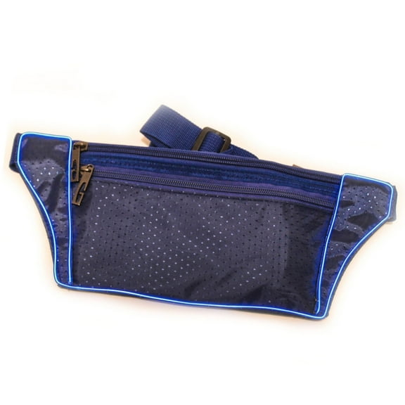 Light Up Navy Blue Fanny Pack
