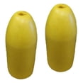 thumbnail image 1 of KUFA Sports 6x14-Inch Shrimp Trap Float (2-Pack), Yellow, 1 of 3