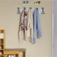 thumbnail image 3 of Dseap Wooden Rustic Coat Rack with 5 Tri Hooks,Sturdy Vintage Farmhouse Hanger Wall Mount for Entryway Bathroom, 3 of 7