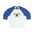 thumbnail image 3 of BLOCK EM ALL - Unisex 3\4 Sleeve Baseball Tee, 3 of 14