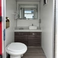 thumbnail image 5 of GOEASY Dual-Door Luxury Portable Bathroom Trailer 3M Mobile Toilet Trailer Outdoor Restroom for Events and Camping, 5 of 6