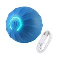 thumbnail image 2 of Bullpaw Interactive Dog Rolling Ball Toy USB Rechargeable Smart Ball with LED Light Automatic Moving Bouncing Rotating Ball Touch Activated Pet Toy for Cats Dogs, 2 of 8