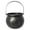 S3-Black, variant on Halloween Mini Cauldron,Black Plastic Witch Cauldron Kettle,Halloween Candy Bowl,Halloween Table Decoration,Halloween Pot Candy Holder for Trick or Treat Party Favors Home Table Decor(Black 14cm)