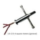 thumbnail image 5 of Eigraketly Herramienta de pelado de cables, bobinadora de conector de Cable con buen rendimiento, pelacables de electricista, taladro Twister, Herramientas y ferretería tipo 1, 5 of 6