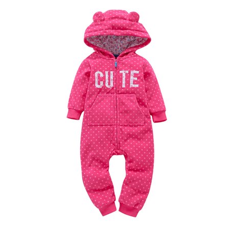 

Baby onesie Romper Long-sleeved Fleece Baby Clothes Romper Multicolor Baby Romper Fragarn