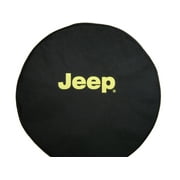 SpareCover Brawny Series - Jeep 30" YELLOW logo Tire Cover