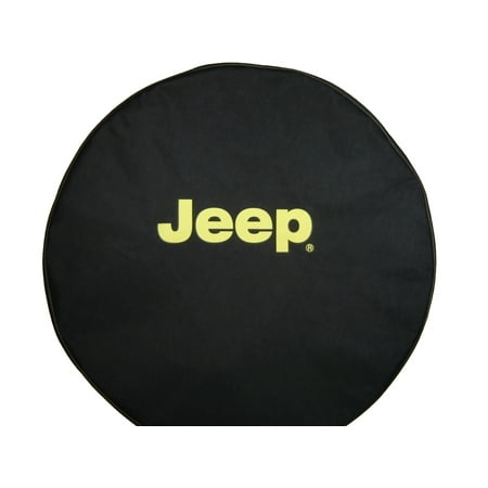SpareCover Brawny Series - Jeep 30" YELLOW logo Tire Cover