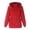 Red, variant on Pntutb Coats for Women,Womens Cotton-Padded Fleece Mid-Length Detachable Hood Collar Warm Fleece Coat