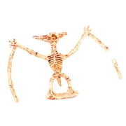 Pterodactyl Pterosaur Jurassic Skeleton Bones 6" Dinosaur Toy Figure, Beige