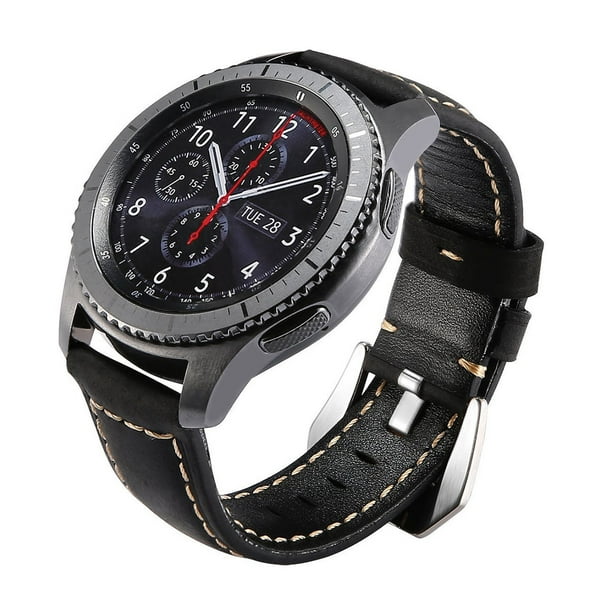 Mignova Samsung Gear S3 Watch Bands, Mignova Vintage Genuine Leather