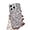 Silver1, variant on for iPhone 14 Pro case, [Premium 3D Radiant Love Heart] [Luxury Glittering Diamonds] [Stylish Black Cool Case] Soft Edge TPU Shockproof and Drop Resistant, Suitable for Women and Girls 6.1"