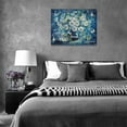 thumbnail image 6 of AVOI Farmhouse Navy Blue Daisy Flower Decor Wall Art Rustic Floral Butterfly Today I Choose Joy Pictures Wall Decor Canvas Painting Prints Artwork Decorationsd Bedroom Kitchen Frame: 24x16in, 6 of 6