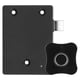 thumbnail image 4 of Home Smart Fingerprint Lock Aluminum Alloy Cabinet Electric Small Lock for Cabinet DrawerFlower Shape Black, 4 of 10