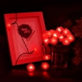 thumbnail image 4 of Solar Flower String Lights, 7M 50LED Solar Rose String Lights Flower Fairy String Lights Waterproof with 8 Mode for Garden Outdoor, 4 of 8