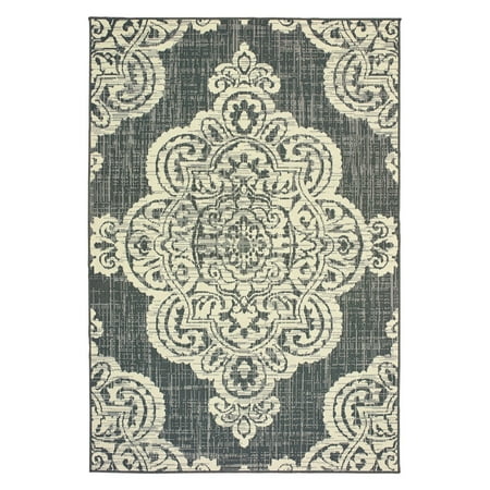 Avalon Home Mackinaw Center Medallion Indoor Outdoor Area Rug Avalon Home Mackinaw Center Medallion Indoor Outdoor Area Rug