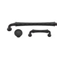 thumbnail image 2 of Baldwin 4380050 18 in. CTC Couture Appliance Pull, Satin Brass And Black, 2 of 3