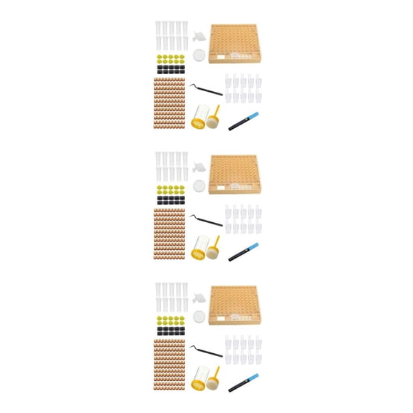 Kit de sistema de cría de abejas reinas Riwesomey Para poner huevos apicultor herramienta Type1 NO1