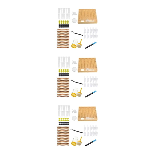 Kit de sistema de cría de abejas reinas Riwesomey Para poner huevos apicultor herramienta Type1 NO1