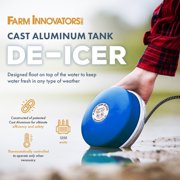 Open Box Farm Innovators Ice Chaser 1250 Watt Cast Aluminum Floating Deicer