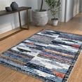 thumbnail image 2 of Sedona Larkin Black and White Polyester Area Rug, 2 of 7