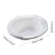 thumbnail image 3 of Xihbxyly Lavabo para Baño de Asiento, Plástico Resistente Al Calor, Diseño Curvo Ergonómico, Antidesbordamiento, Cuidado Posparto, Alivio de Hemorroides, Fácil de Limpiar, Tamaño 39 X 36,5 X 11,5 Cm, 3 of 6