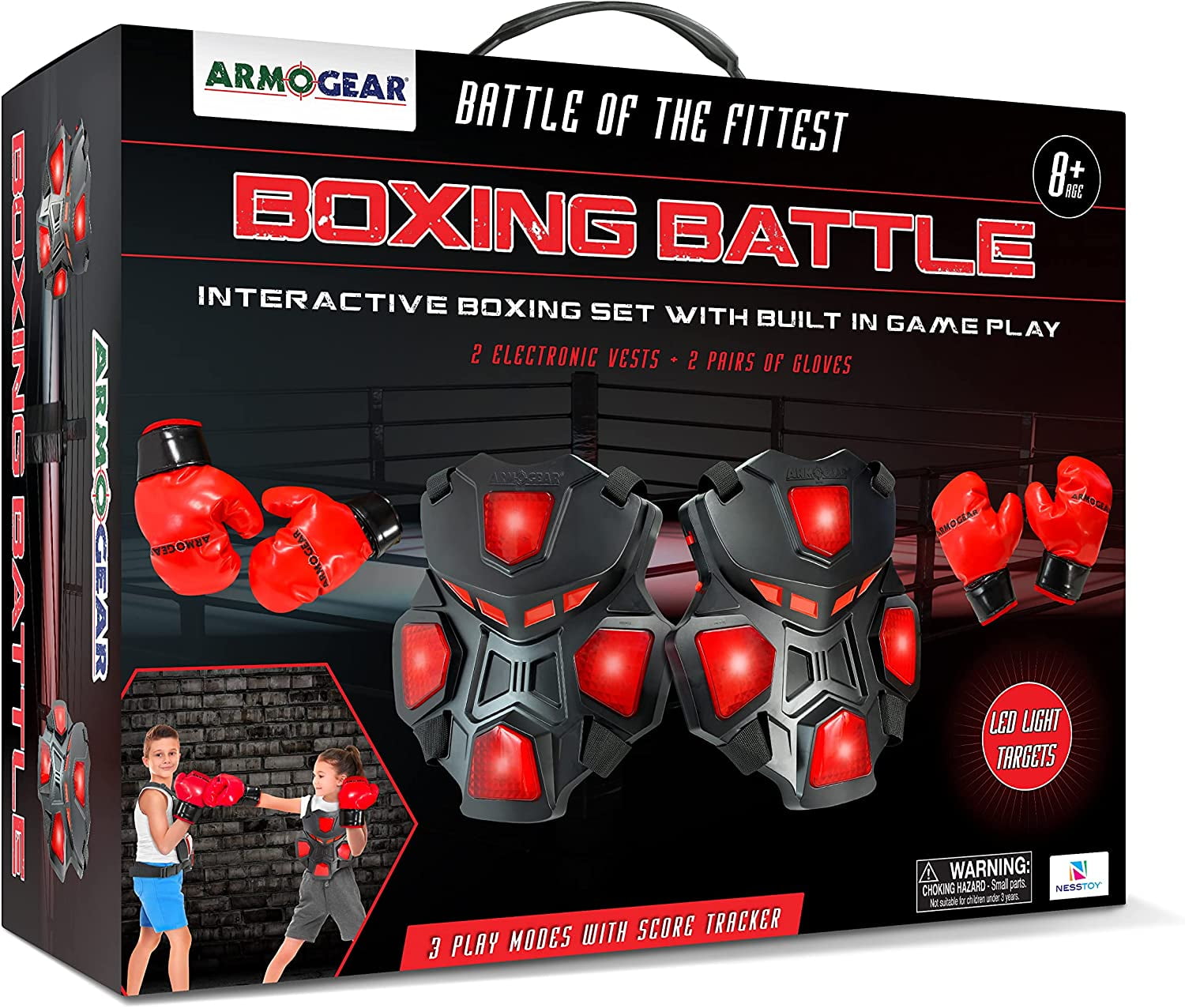 ArmoGear Electronic Boxing Game for Teen Boys with 3 Play Modes