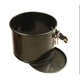 thumbnail image 4 of 02820 - Molde Redondo Para Pasteles Con Bisagra Clásica De Borde Alto, Negro, 17cm, 4 of 5