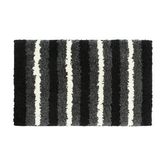 Attraction Design Home White/Gray Area Rug