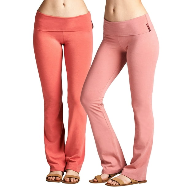 yoga pants with flare bottom