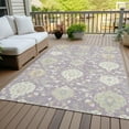 thumbnail image 6 of Addison Rugs Chantille Indoor/Outdoor Transitional Geometric, Abstract Lavender Washable Rectangle Rug, 5' x 7'6", 6 of 6