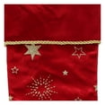 thumbnail image 3 of Holiday time Red Velvet Glitter Stocking,20 inch,red colour, 3 of 4