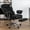 Black, variant on Big and Tall Office Chair with Bonded Leather / Resistant to Peeling and Cracking