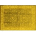 thumbnail image 1 of Ahgly Company Indoor Rectangle Oriental Yellow Traditional Area Rugs, 4' x 6', 1 of 4