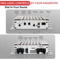 thumbnail image 4 of Amplificador marino Pyle Hydra Elite Series, 400 W, 2 canales, resistente al agua, 4 of 7