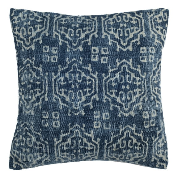 Safavieh Rez 20" x 20" Distressed Geometric Plush Pillow