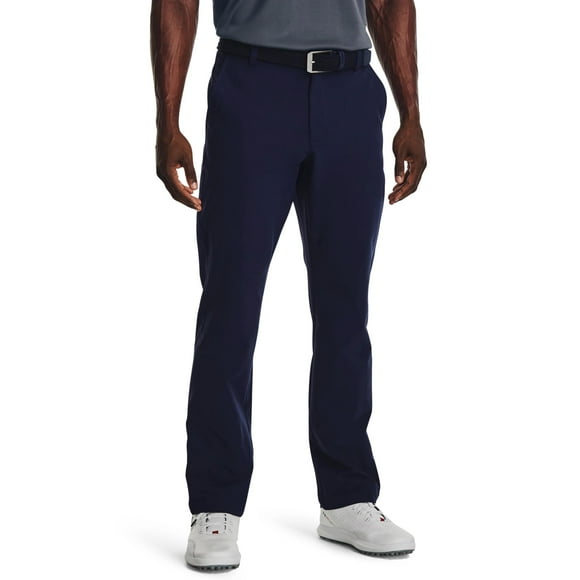 Pantalones Under Armour Straight Leg Tech para hombre 34/32 azul marino