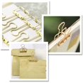 thumbnail image 4 of 20 Pieces Gold Premium Wire Binder Clips, Assorted Sizes Stainless Steel Office Clips (10 Medium + 10 Small), Gold, 4 of 4