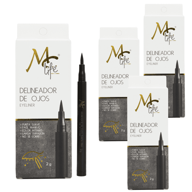 Pack 4 Delineador De Ojos Mc Life