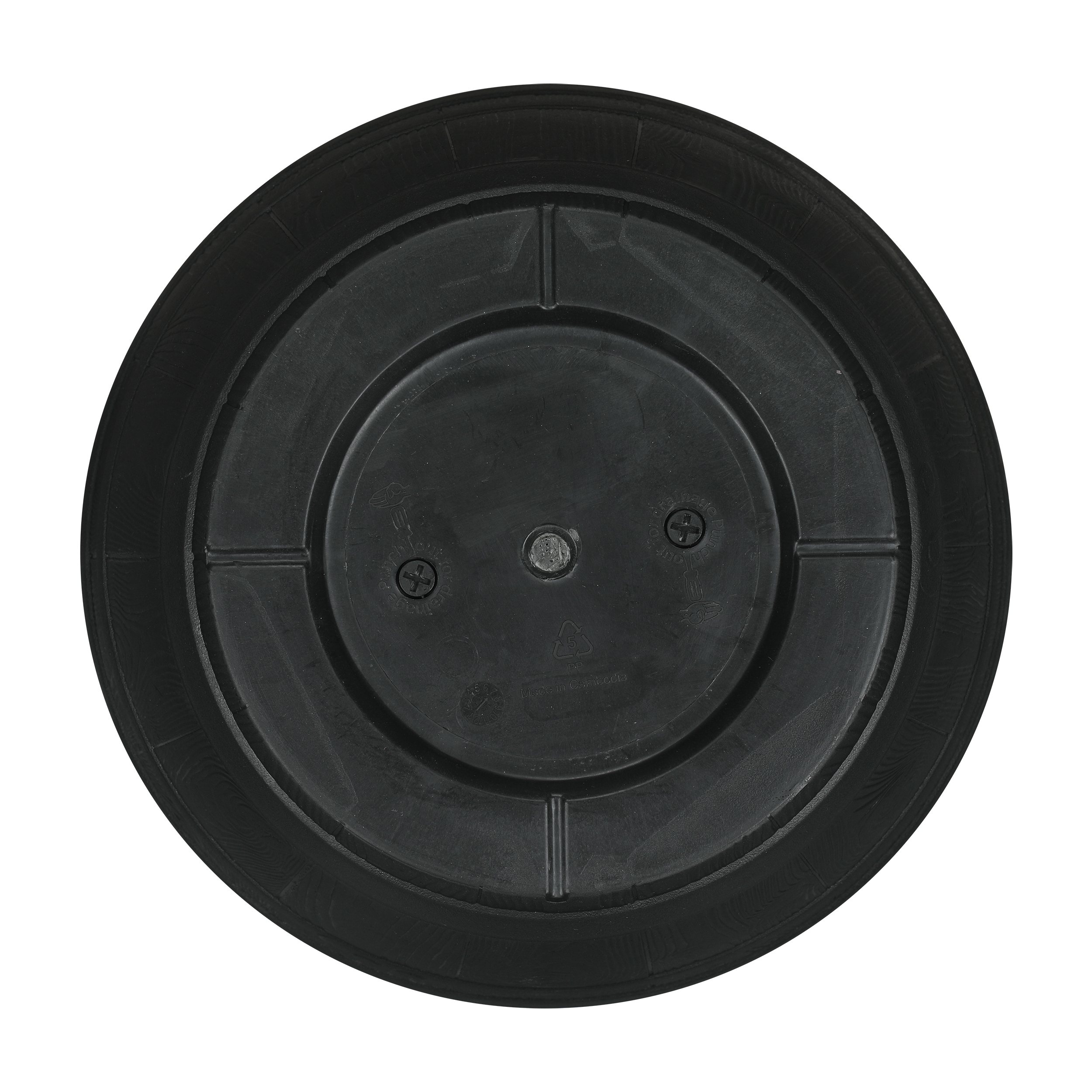 Better Homes & Gardens Whiskey Barrel Round Planter, Brown photo 5