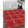 thumbnail image 3 of Ahgly Company Machine Washable Indoor Rectangle Transitional Red Area Rugs, 7' x 9', 3 of 7