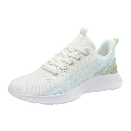 

Wiueurtly Fashion Summer Women Mesh Breathable Comfortable Lightweight Colorful Casual Shoes for Legs Workout Sturdy Water Shoes for Women