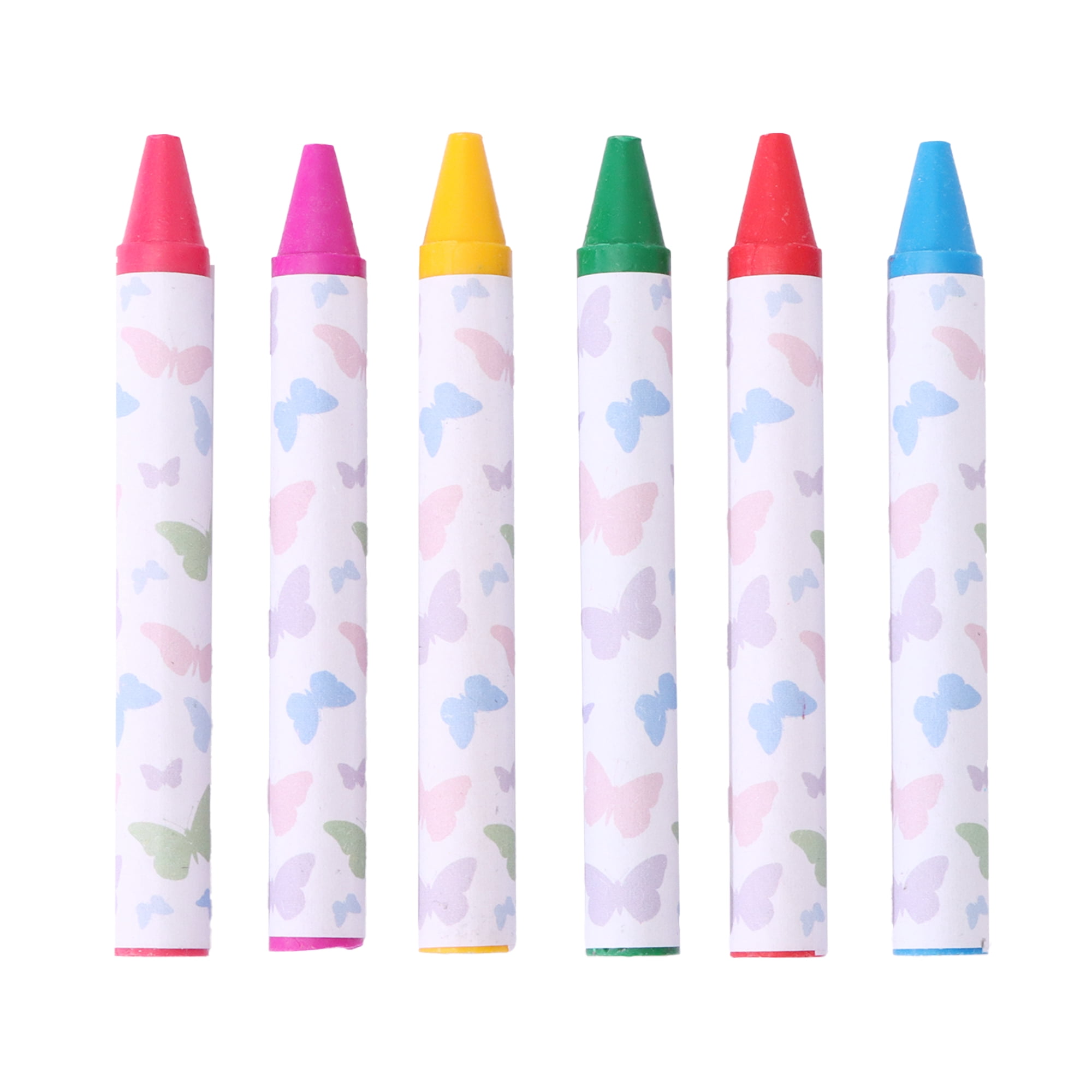 8 Set, Multicolor Butterfly Coloring Book, Party Favors, Includes: 8 Coloring Books, 8 Crayon Boxes, by Way To Celebrate