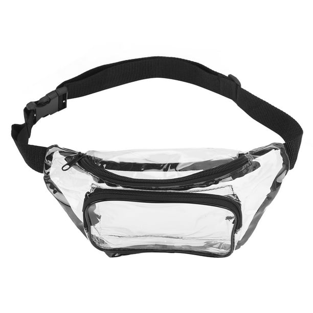 Sac banane transparent blanc - sac banane transparent