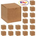 thumbnail image 4 of Cube Kraft Gift Tuck Top Boxes 36 Pack 4x4x4, 4 of 5