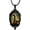 Black, variant on Gothic Bat Glass Pendant Necklace for Women, Vintage Gothic Rope Chain, Witch Bat Choker, Dark Punk Style Necklace, Victoria Emboss Necklace Mystic Witch Jewelry Accessories