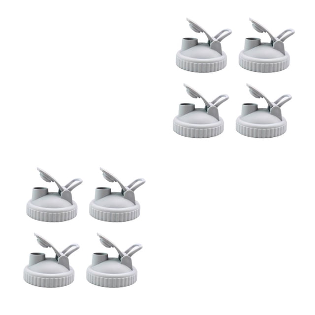 Yuarrent Pack of 4 Jars Sealers Sealing Machine Vacuum Cap Snack Bottle Canning Storage Attachment Lids for Kitchen Restaurant gris claro 2Conjunto
