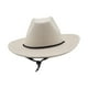 thumbnail image 5 of Sombreros de vaquera cómodos y transpirables para vestir, sombrero de vaquero occidental para fiesta y escenario. Beige, 5 of 9