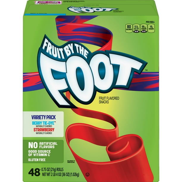 Betty Crocker Fruit by the Foot, Gluten Free Variety Pack, 48 ct