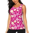 thumbnail image 3 of Goofa Vintage Flowers Printed Womens Workout Tops for Women Sleeveless Yoga Shirts Athletic Running Tank Tops Sleeveless Gym Clothes Workout Apparel-, 3 of 9