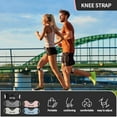 thumbnail image 6 of Silicone Patellar Tendon Support Strap 2-Pack – Adjustable Knee Support Brace for Pain Relief, Non-Slip Patella Band for Running, Basketball, Hiking, Tendonitis & Jumpers Knee（Black-Grey）, 6 of 12